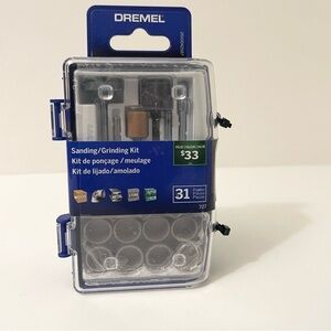 Dremel KIT 31 Pcs Sanding Grinding Rotary Tool Accessory